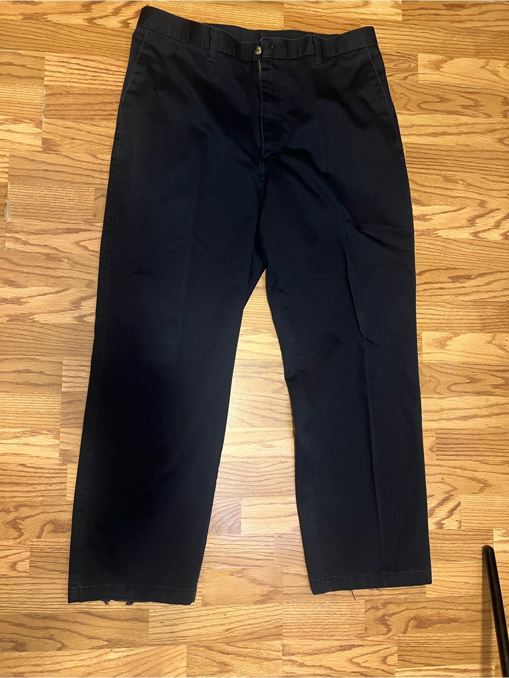 Men's Black Chinos - Classic Straight Fit